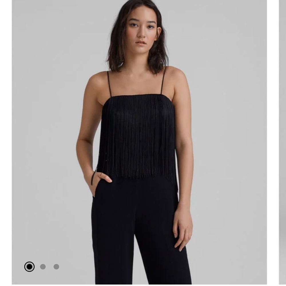 Club Monaco Fringe Jumpsuit NWOT